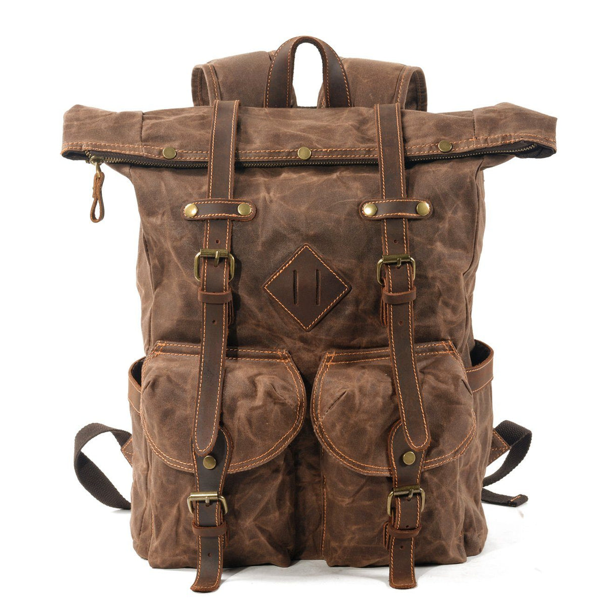Picton | Cotton Canvas Laptop Backpack · 25L