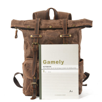 Picton | Cotton Canvas Laptop Backpack · 25L