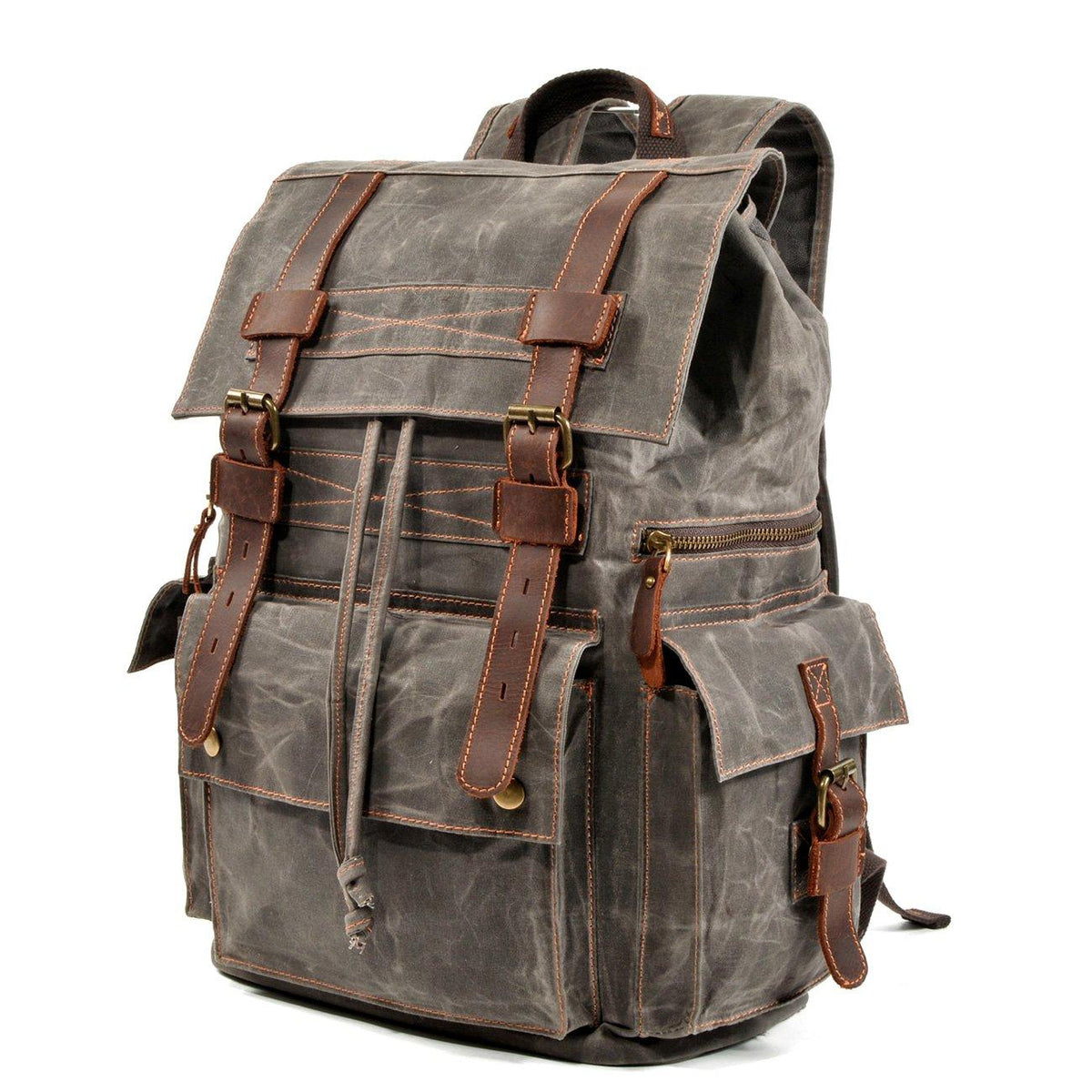 Nelson waxed canvas backpack — Beverley Lane
