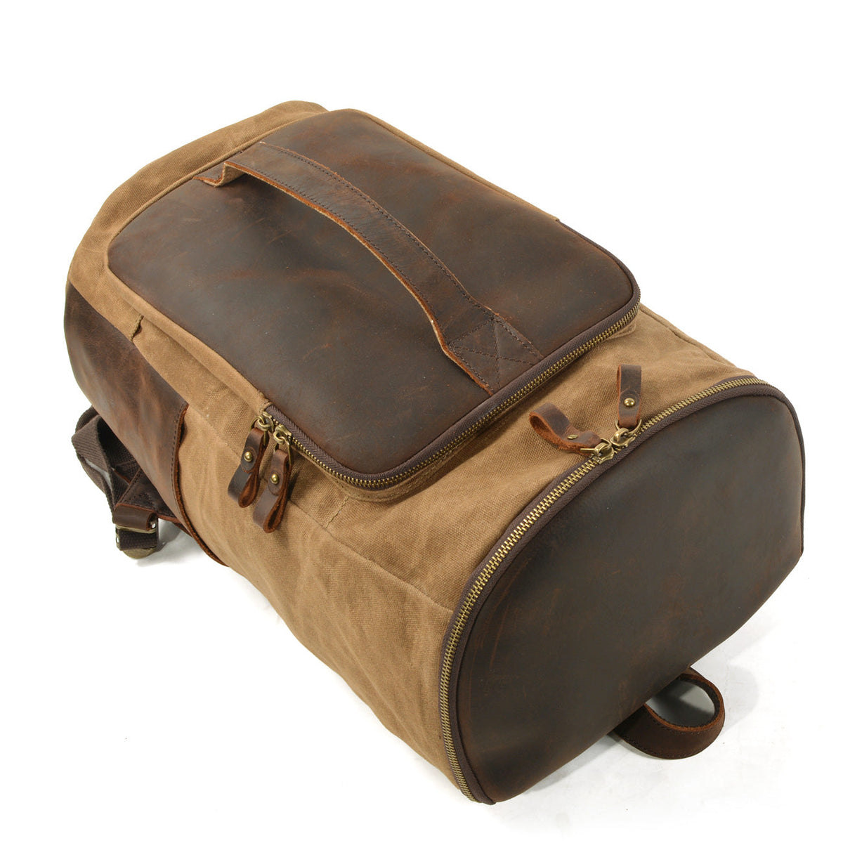 Newcastle waxed canvas backpack — Beverley Lane