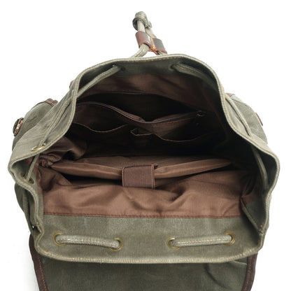 Ballarat waxed canvas backpack — Beverley Lane