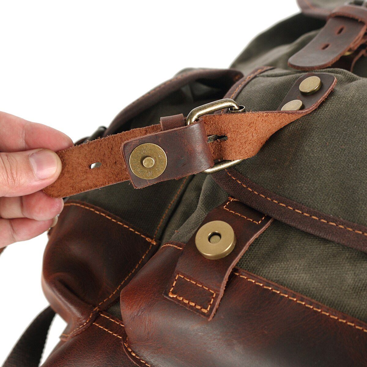 Ballarat waxed canvas backpack — Beverley Lane