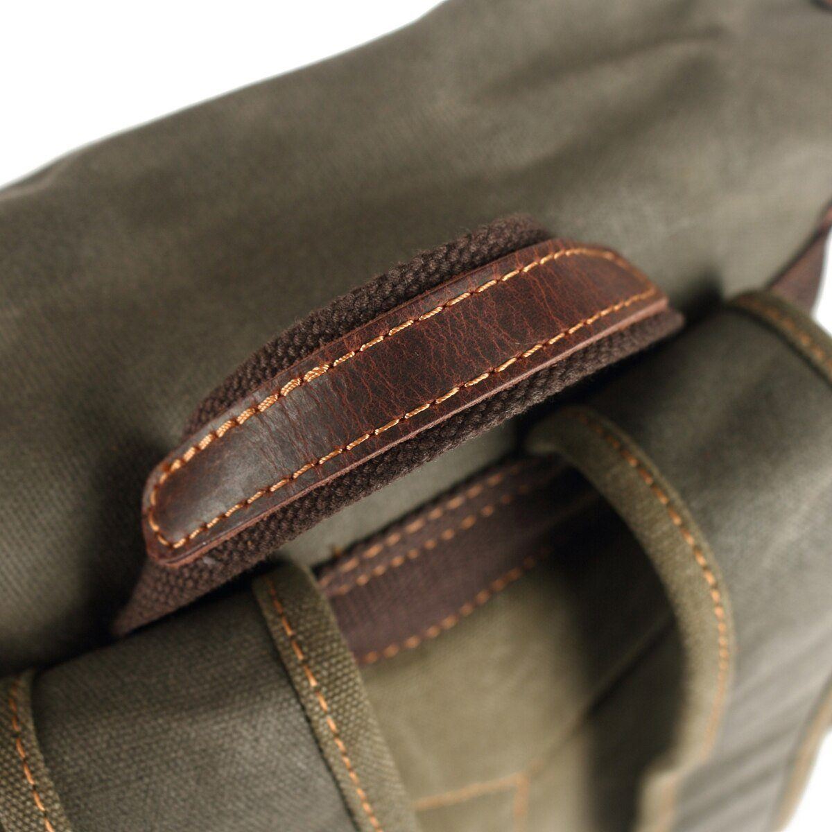 Ballarat waxed canvas backpack — Beverley Lane