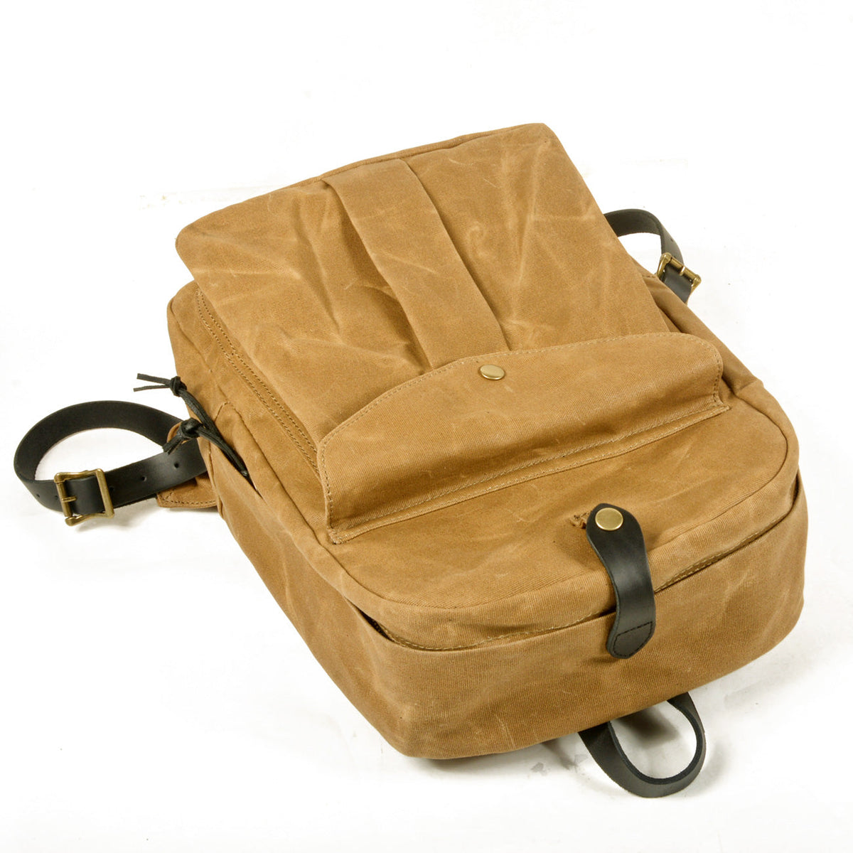 Broome waxed canvas backpack — Beverley Lane