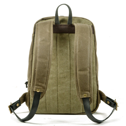 Broome waxed canvas backpack — Beverley Lane
