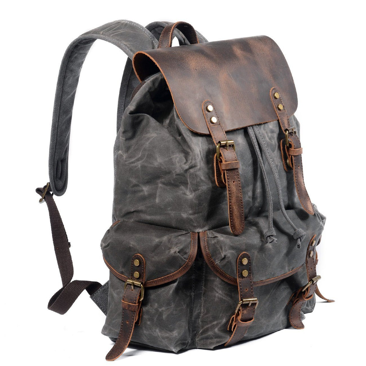 Hobart waxed canvas backpack — Beverley Lane