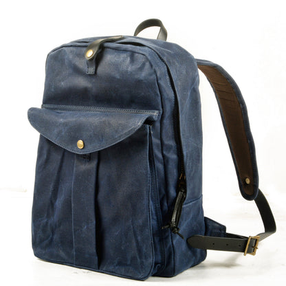 Broome waxed canvas backpack — Beverley Lane