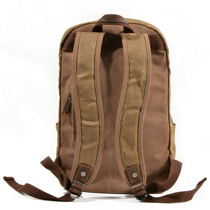 Fremantle waxed canvas backpack — Beverley Lane