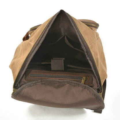 Newcastle waxed canvas backpack — Beverley Lane