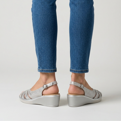 Silvana | Polished Slingback Sandals for Women
