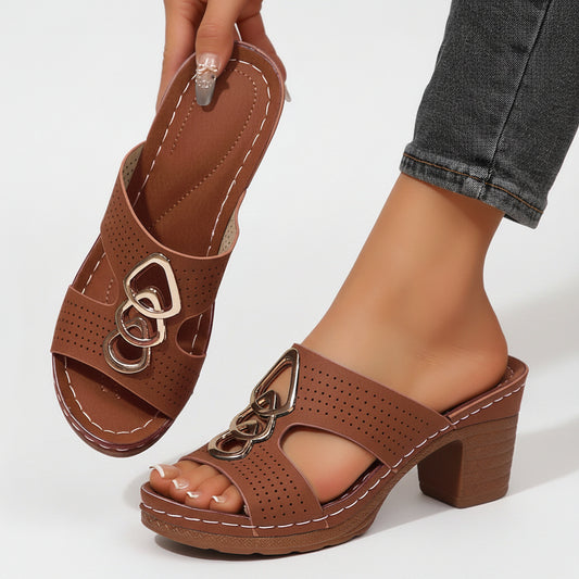 Sydney | Modern Fashionable Orthopaedic Sandals for Women in Faux Leather