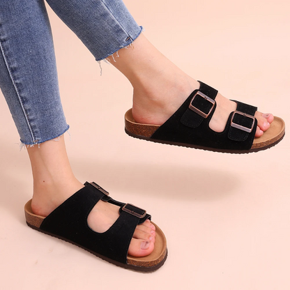 Erica | Orthopaedic Sandals with Cork Footbed