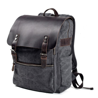 Bright cotton canvas backpack — Beverley Lane
