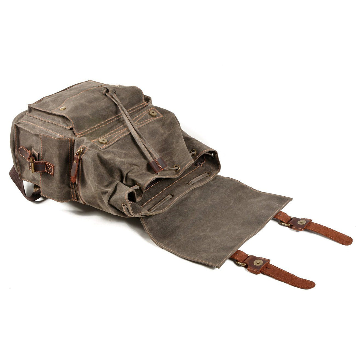 Nelson waxed canvas backpack — Beverley Lane