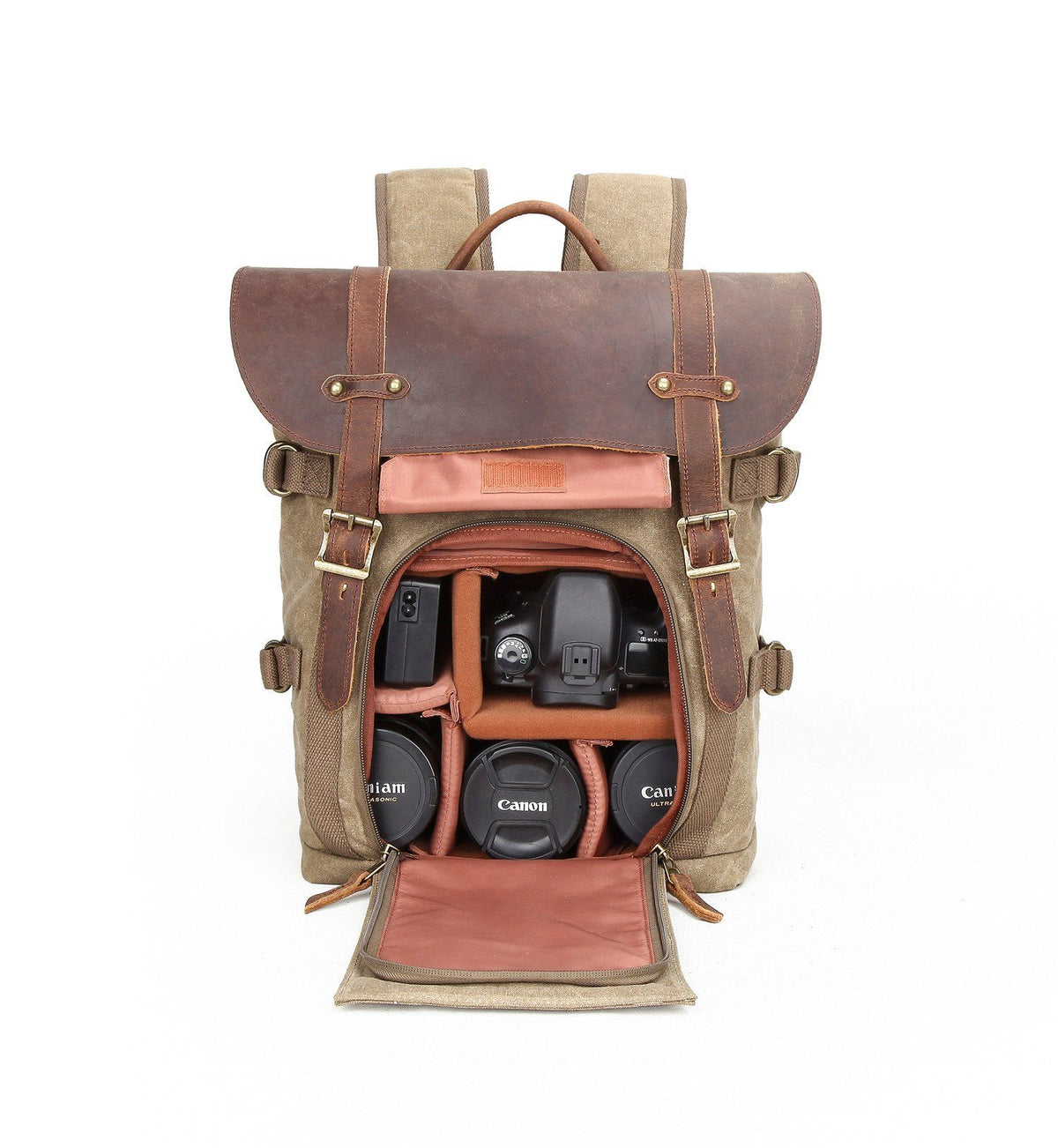 Kangaroo Island waxed canvas camera backpack — Beverley Lane
