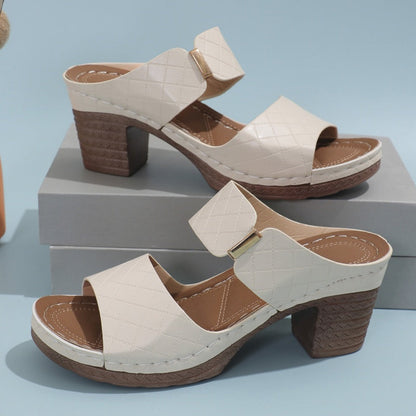 Gustava | Open-Toe Sandals for Women with High Heel