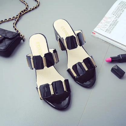 Paloma | Comfortable Sandals for Women with Chunky Heel for Every Day