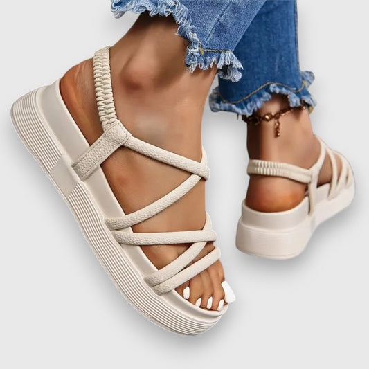 Hilda | Glamorous Sandals with Platform Design