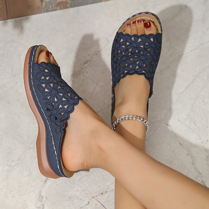 Detta | Ergonomic Sandals for Women with Wedge Sole