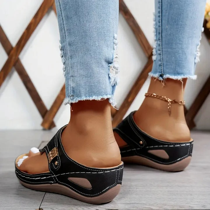 Ursina | Comfortable Everyday Wedge Sandals