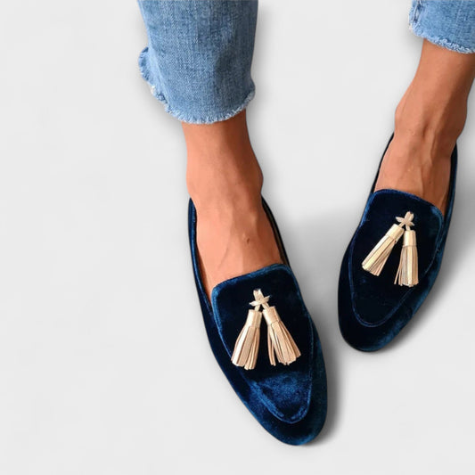 Maeve Women's Vintage Fringe Loafers