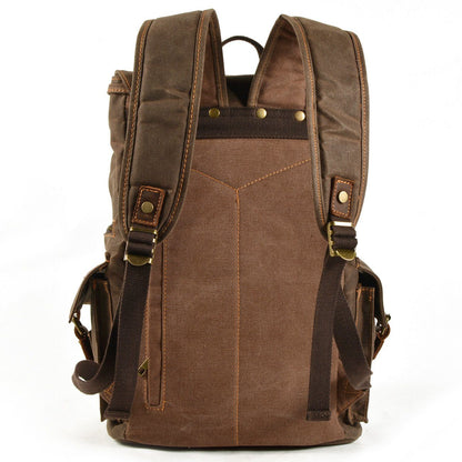 Nelson waxed canvas backpack — Beverley Lane