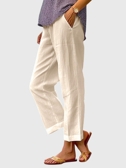 Elaine | Chic Straight-Leg Pants for Day to Night