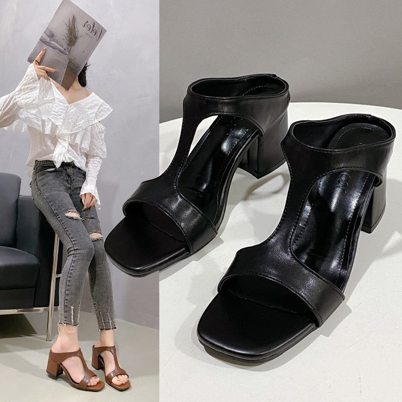Vivian | Sandals with Block Heel for Women