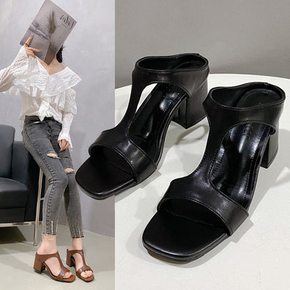 Vivian | Sandals with Block Heel for Women
