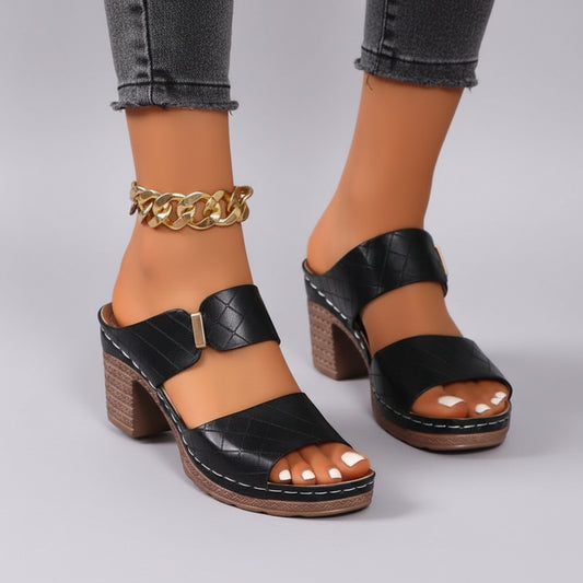 Gustava | Open-Toe Sandals for Women with High Heel