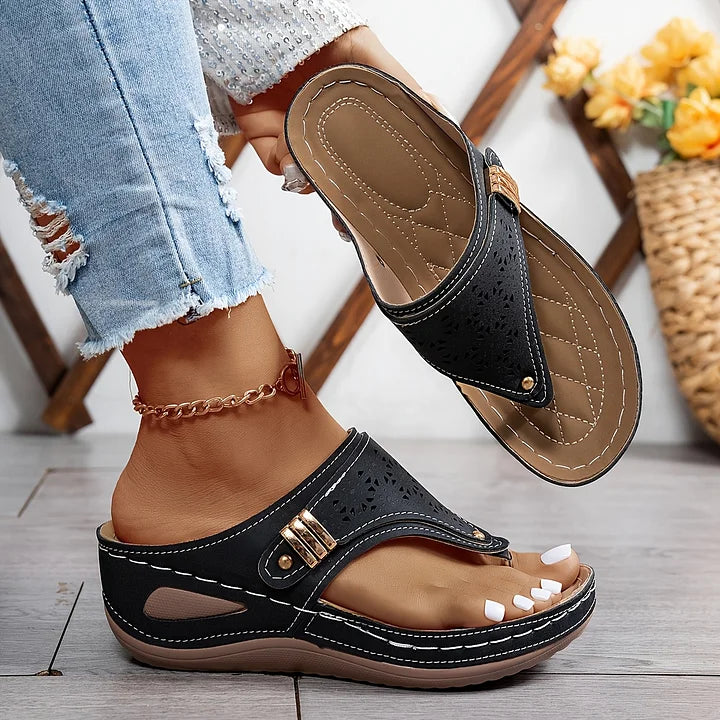Ursina | Comfortable Everyday Wedge Sandals
