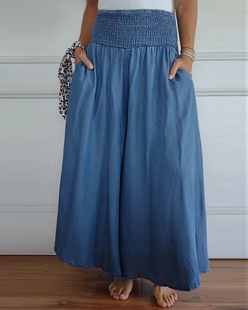 Mira | Wide-Leg Pants with Elastic Waistband