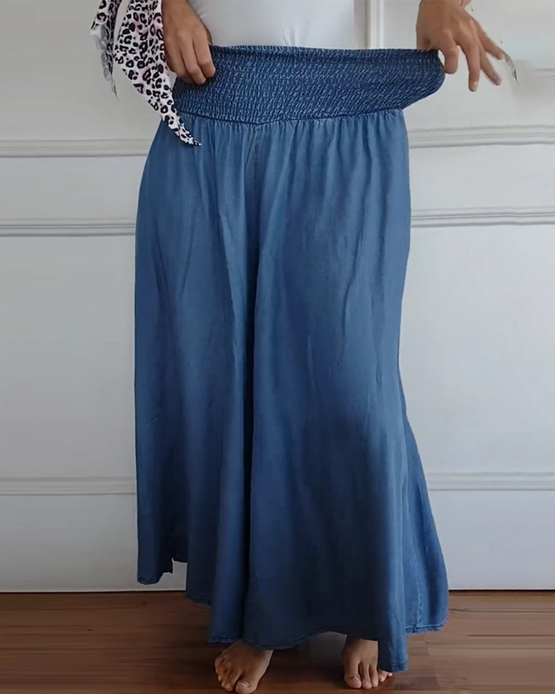 Mira | Wide-Leg Pants with Elastic Waistband