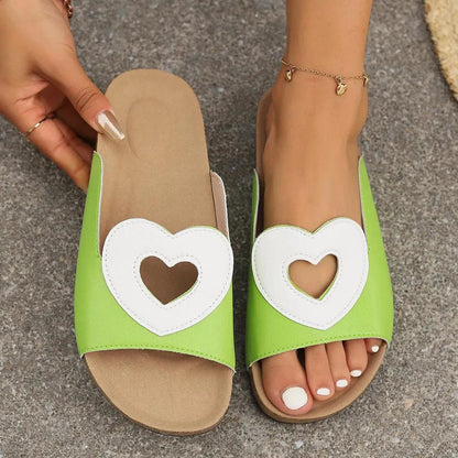 Inge | Heart-Shaped Design Sandals
