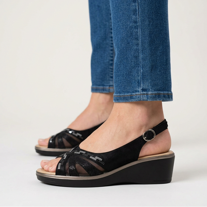 Silvana | Polished Slingback Sandals for Women