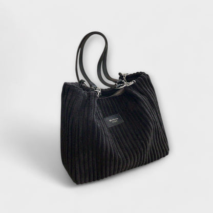 Edith | Soft Corduroy Crossbody Bag