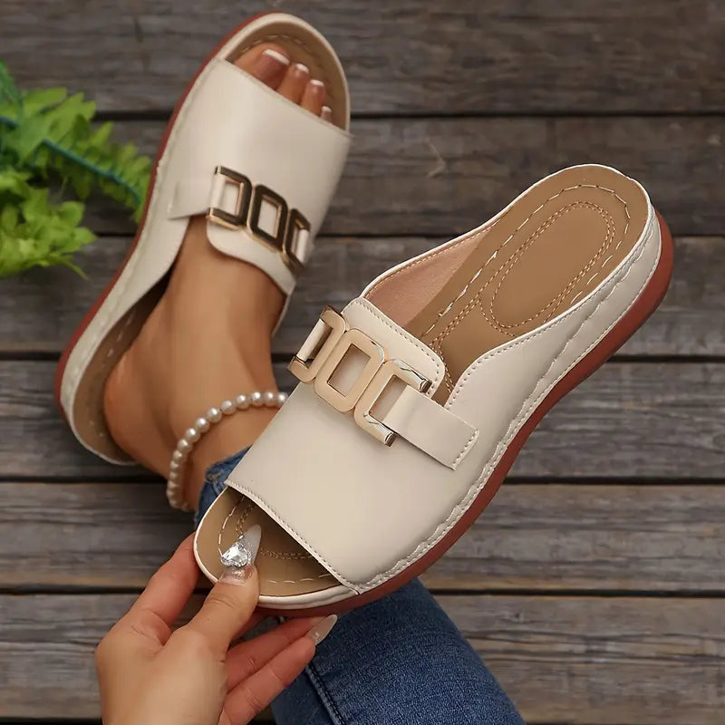 Agnes | Elegant Wedge Sandals for Women