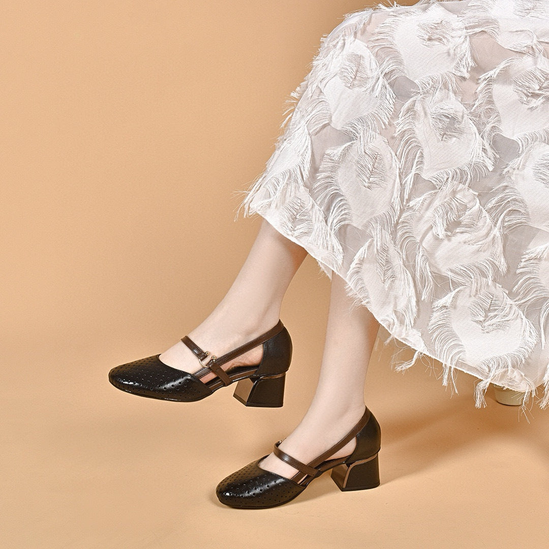 Verena | Komfortable Damen-Sandalen aus Weichem Lederoptik