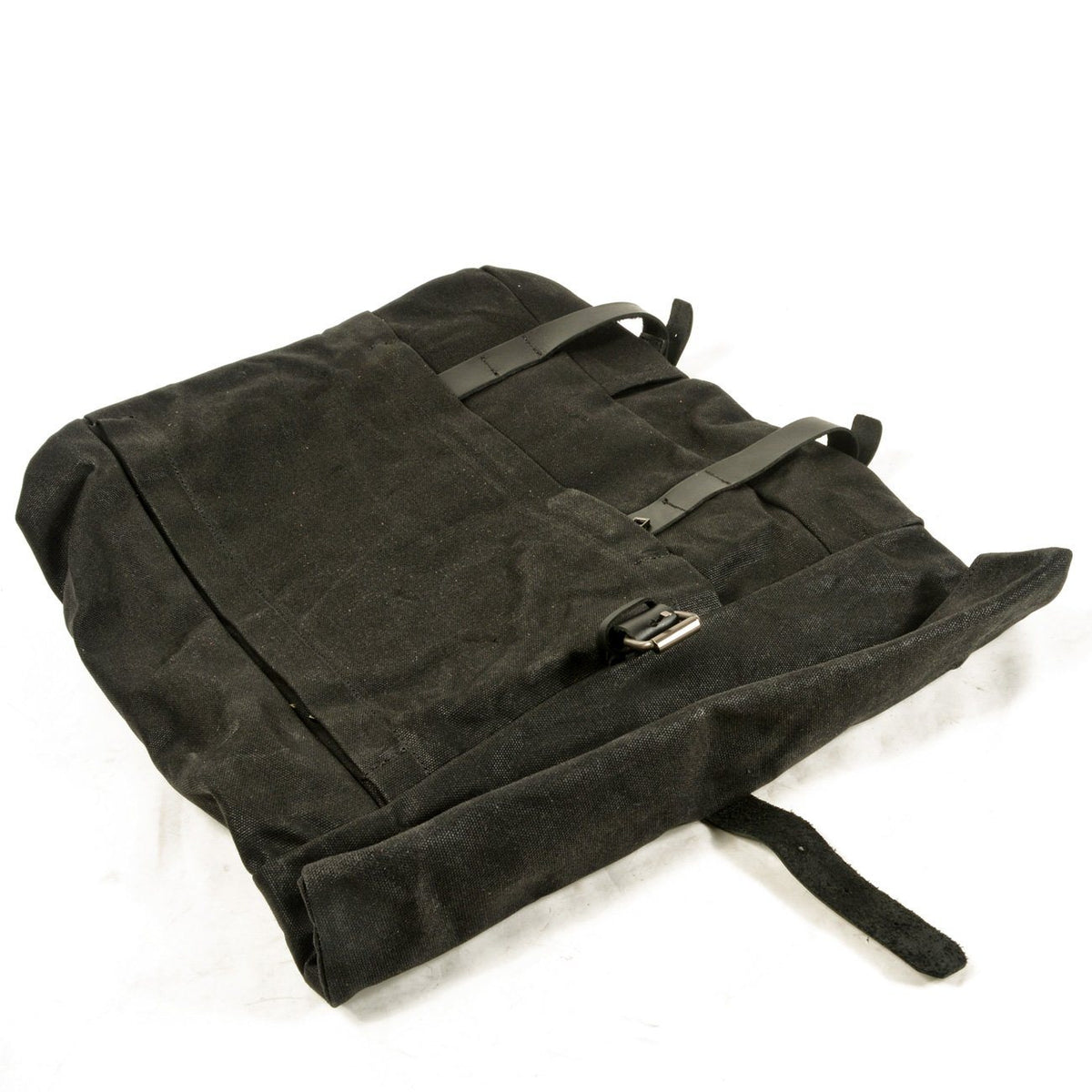 Cairns waxed canvas rolltop backpack — Beverley Lane