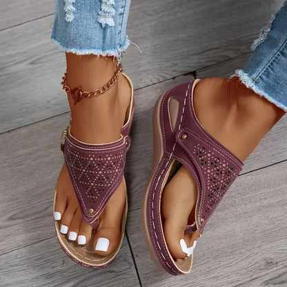 Ursina | Comfortable Everyday Wedge Sandals