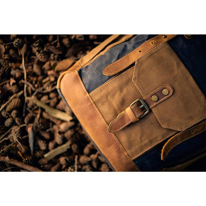 Daylesford waxed canvas rolltop backpack — Beverley Lane