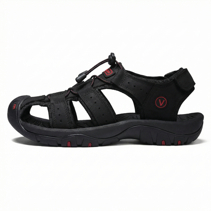 Gerhard | Robuste Herren-Trekking-Sandalen für Gelände