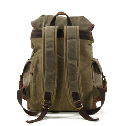 Ballarat waxed canvas backpack — Beverley Lane