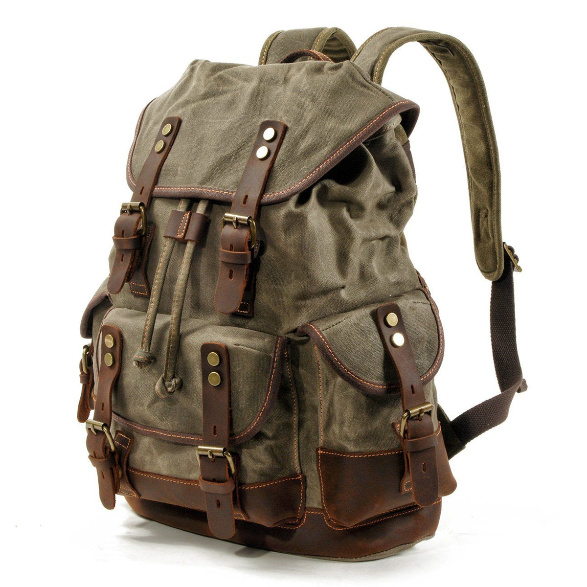 Ballarat waxed canvas backpack — Beverley Lane