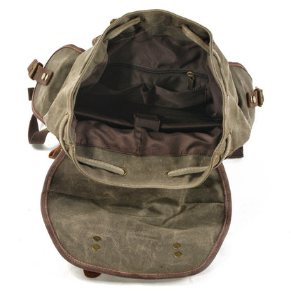 Ballarat waxed canvas backpack — Beverley Lane