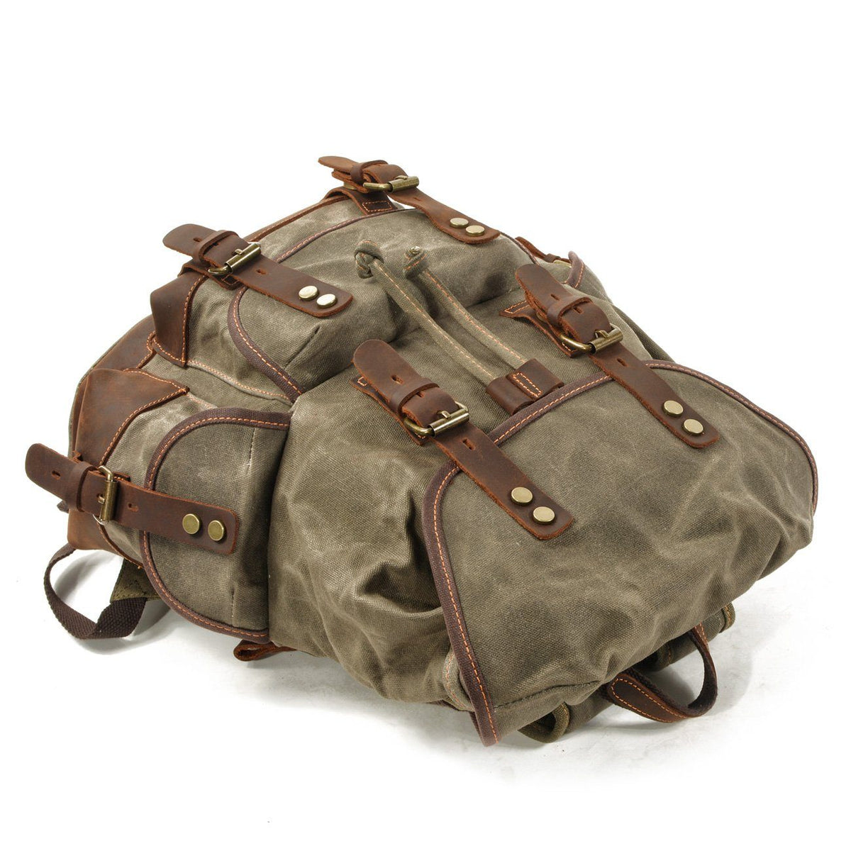 Ballarat waxed canvas backpack — Beverley Lane