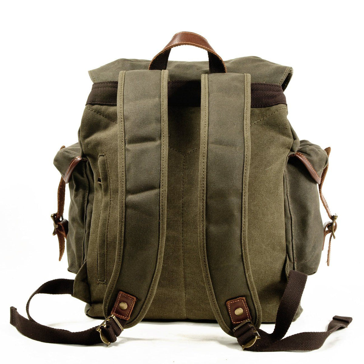 Byron Bay waxed canvas backpack — Beverley Lane