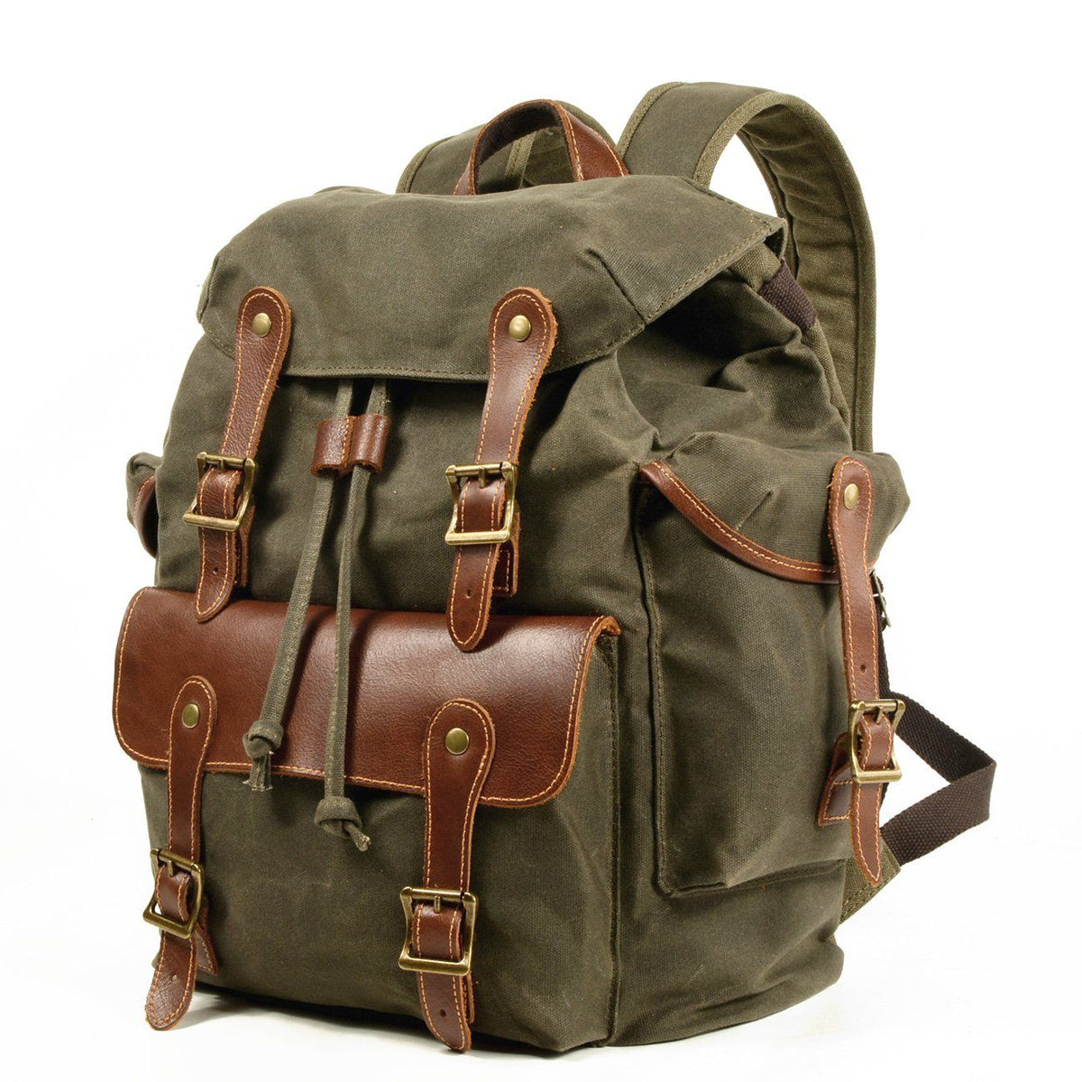 Byron Bay waxed canvas backpack — Beverley Lane