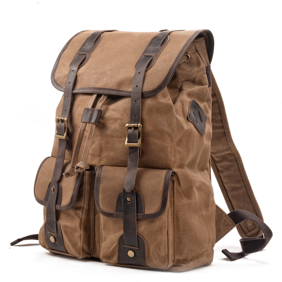 Taupo waxed canvas backpack — Beverley Lane