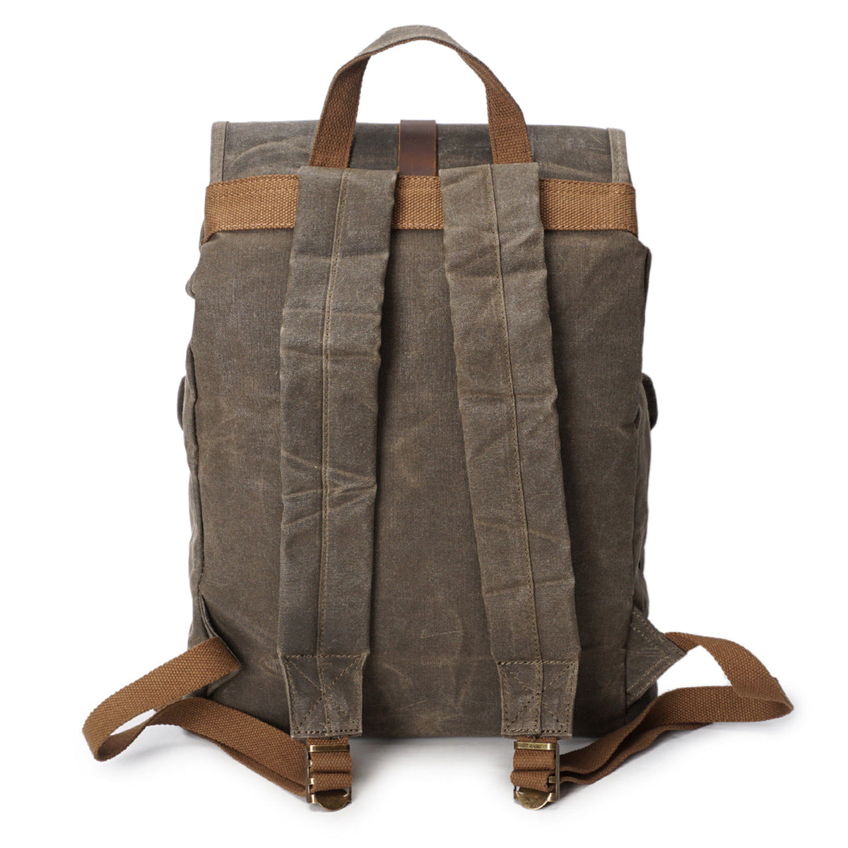 Perth waxed canvas backpack — Beverley Lane